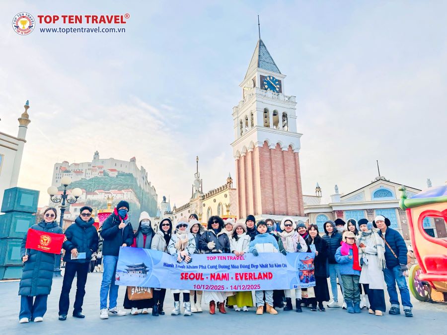 Tour Hàn Quốc Bay VNA: Seoul - Morning Calm - Lotte World 5N4D