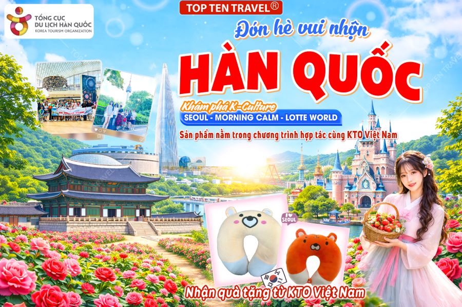 Tour Hàn Quốc: Seoul - Morning Calm - Lotte World 5N4D