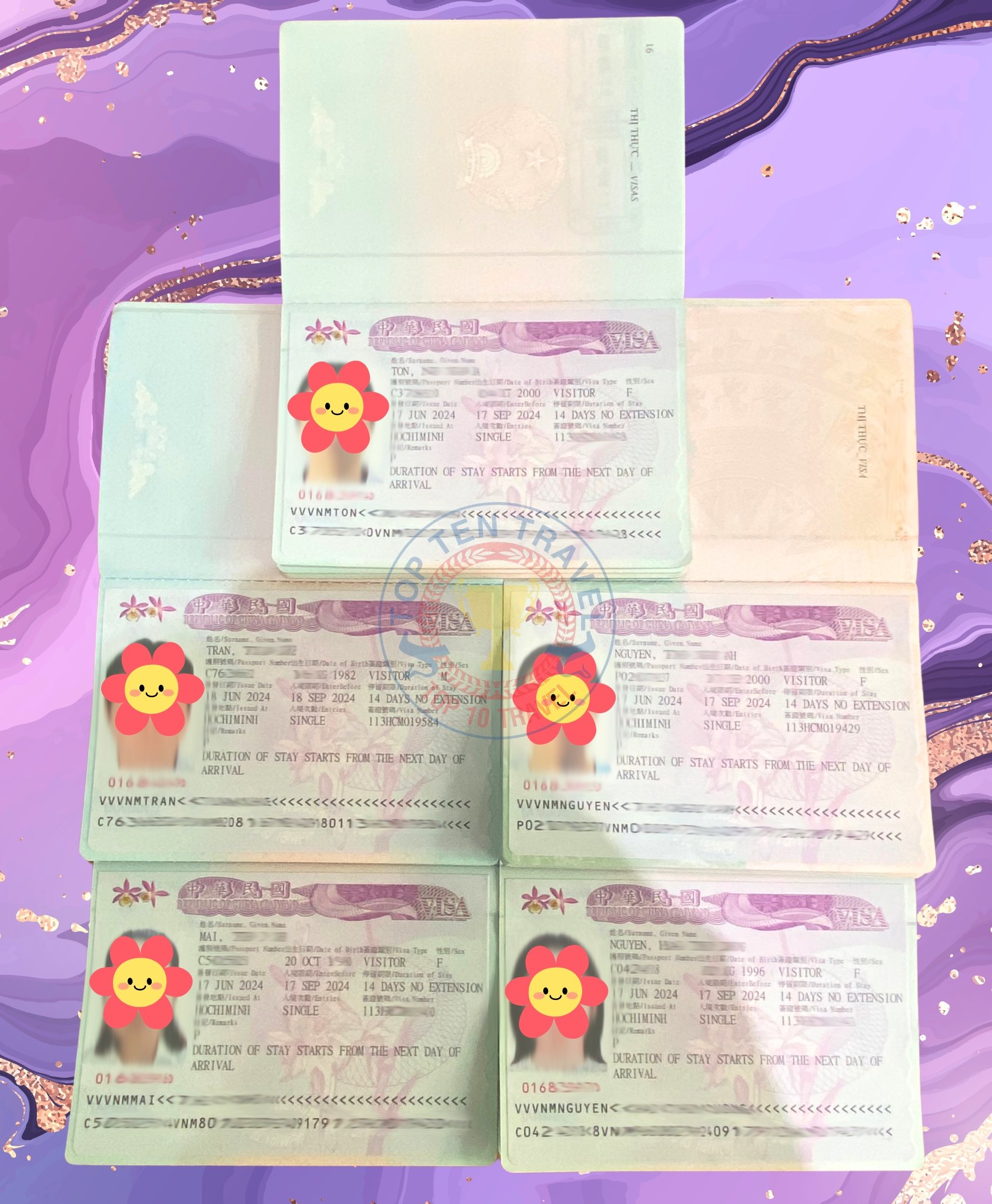 Thị Thực Công Tác Đài Loan