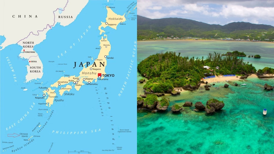 Okinawa sở hữu vị trí địa lý đặc biệt là nơi giao thoa văn hóa Á – Mỹ