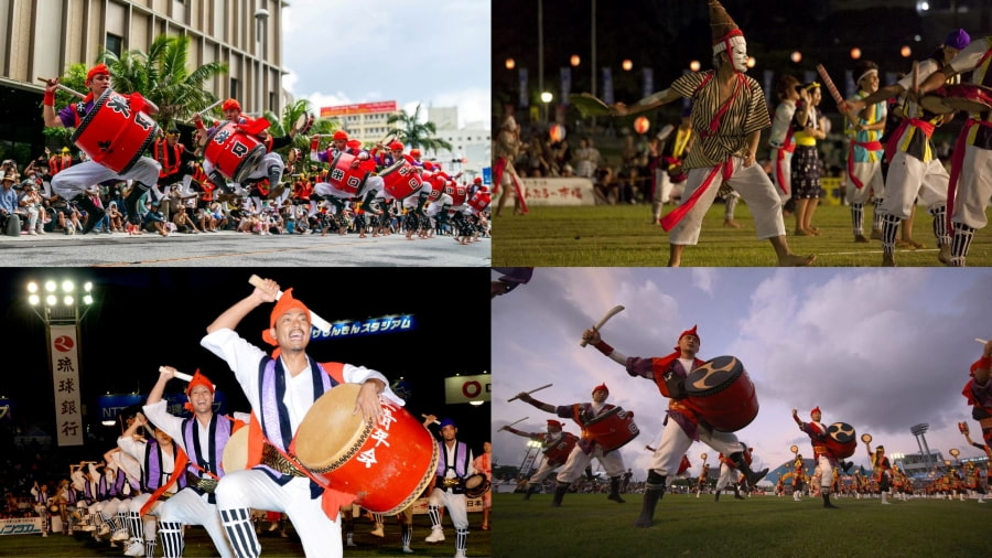 Lễ hội Eisa là một trong những sự kiện văn hóa nổi bật nhất ở Okinawa