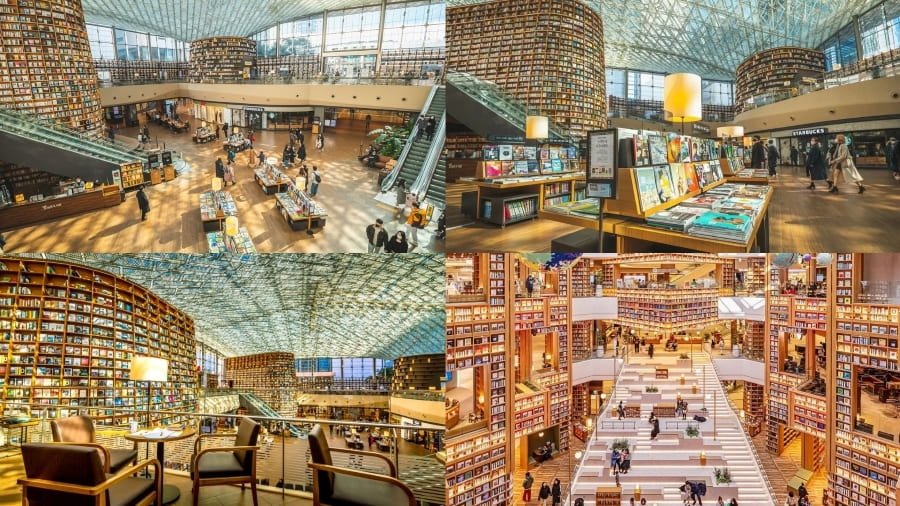Đến Seoul mà bỏ qua cơ hội check-in tại Thư viện Starfield COEX quả thực là một thiếu sót lớn