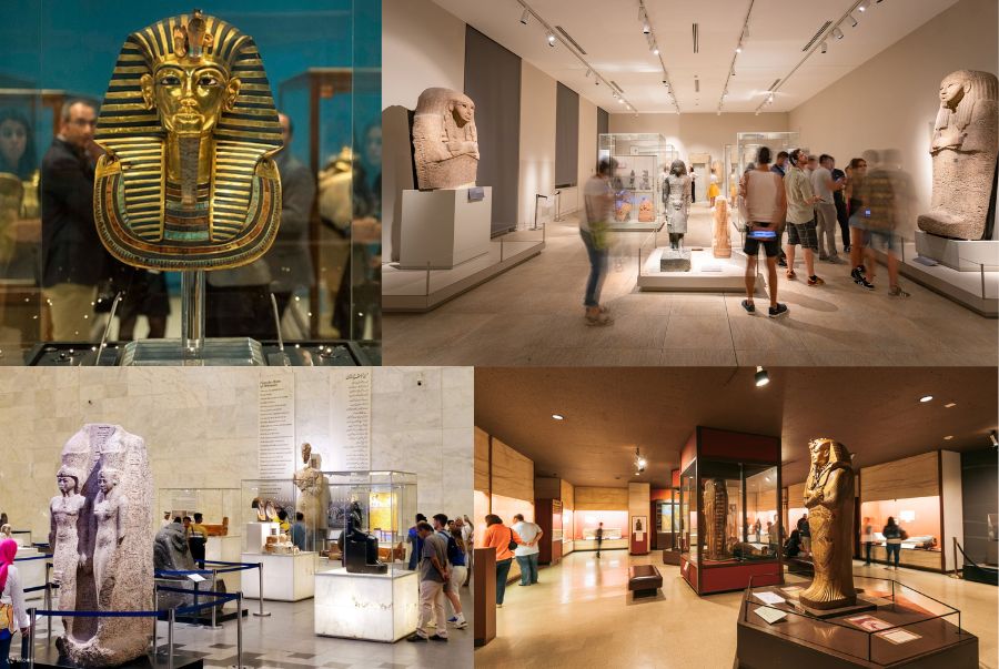 Bảo tàng là nơi lưu giữ lịch sử sống động của Ai Cập thời cổ đại