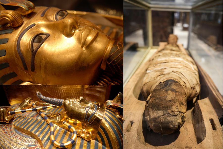 Điểm nhấn tại bảo tàng chính là bộ sưu tập của Tutankhamun