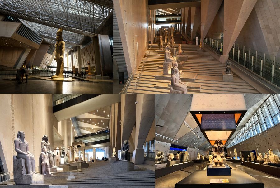 Ngoài việc sở hữu 100.000 hiện vật quý giá, bảo tàng còn có không gian triển lãm ngoài trời