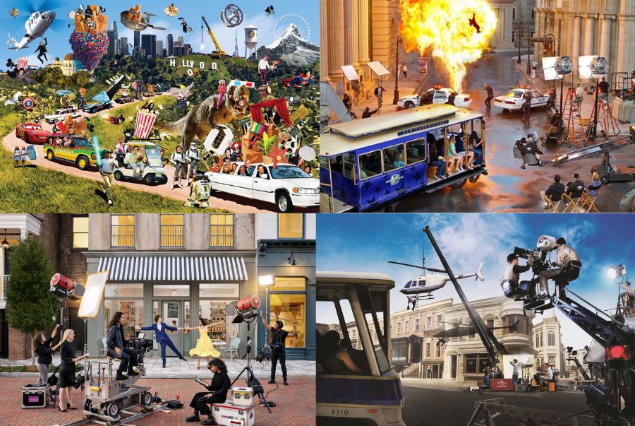 Universal Studios Hollywood là công viên duy nhất trên thế giới cho phép du khách tham quan