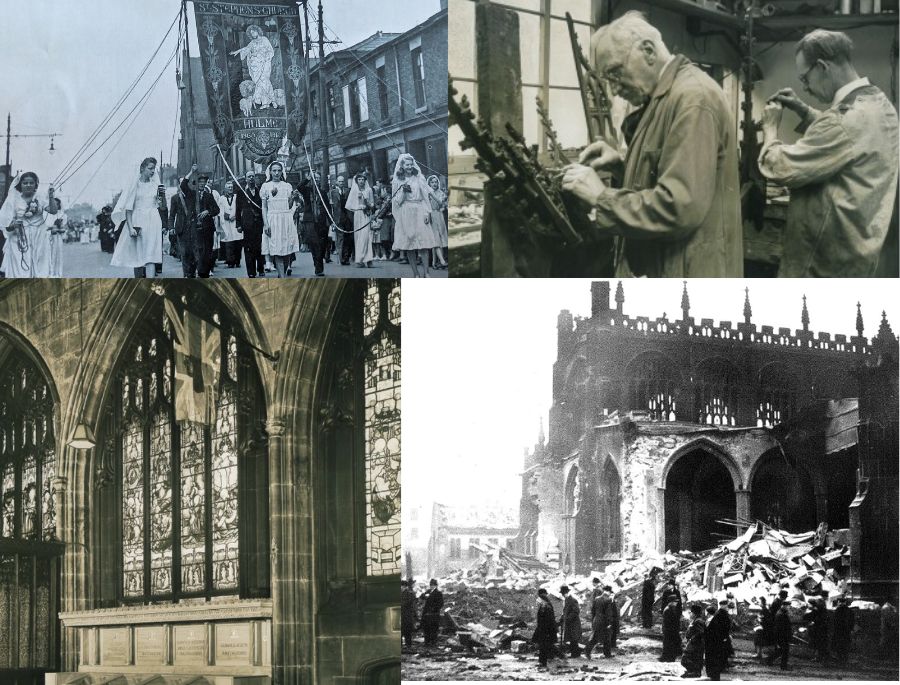 Nhà thờ được thành lập vào năm 1421, với tên gọi chính là Collegiate Church of St Mary