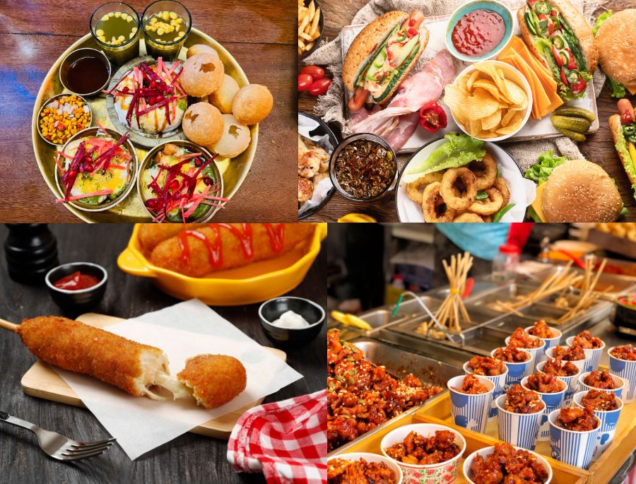 Ẩm thực đường phố là một trong những điểm nhấn hấp dẫn cho các hành trình du lịch Mỹ mùa thu