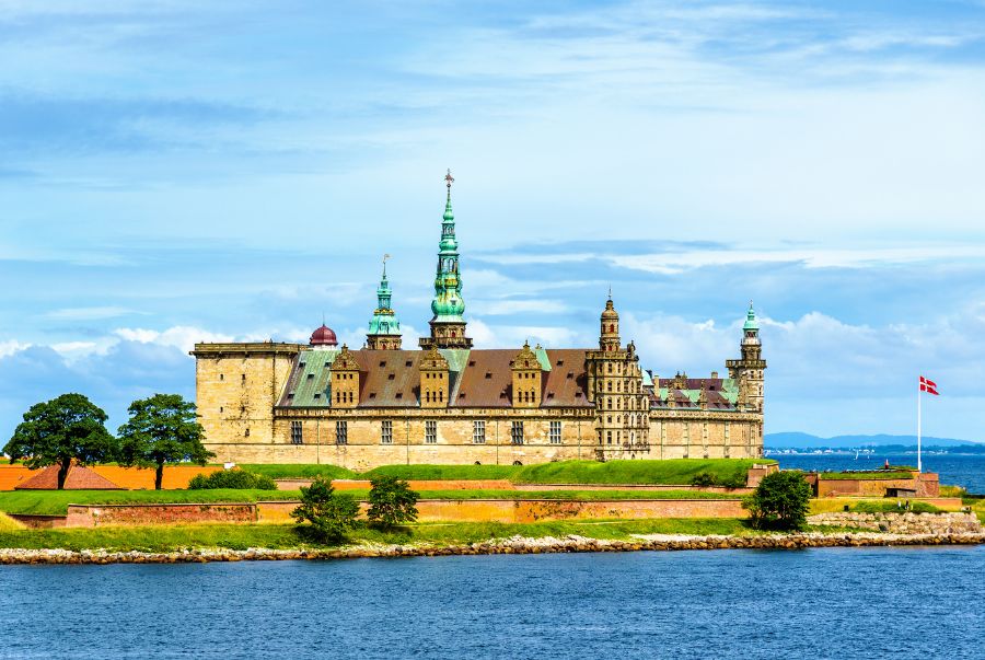 Lâu đài Kronborg từng được xem là biểu tượng quyền lực và sự thịnh vượng của Đan Mạch 