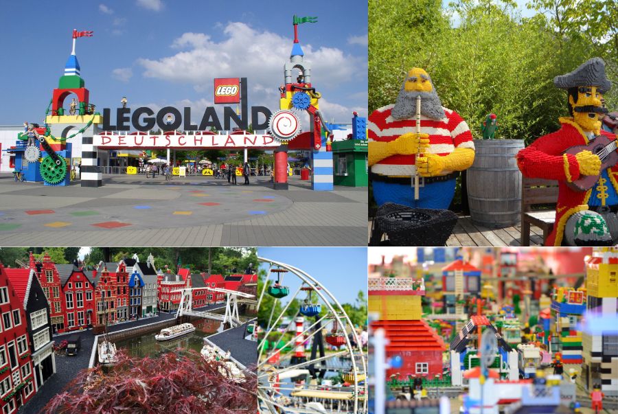 Legoland Billund Resort được biết đến là công viên chủ đề LEGO đầu tiên trên thế giới