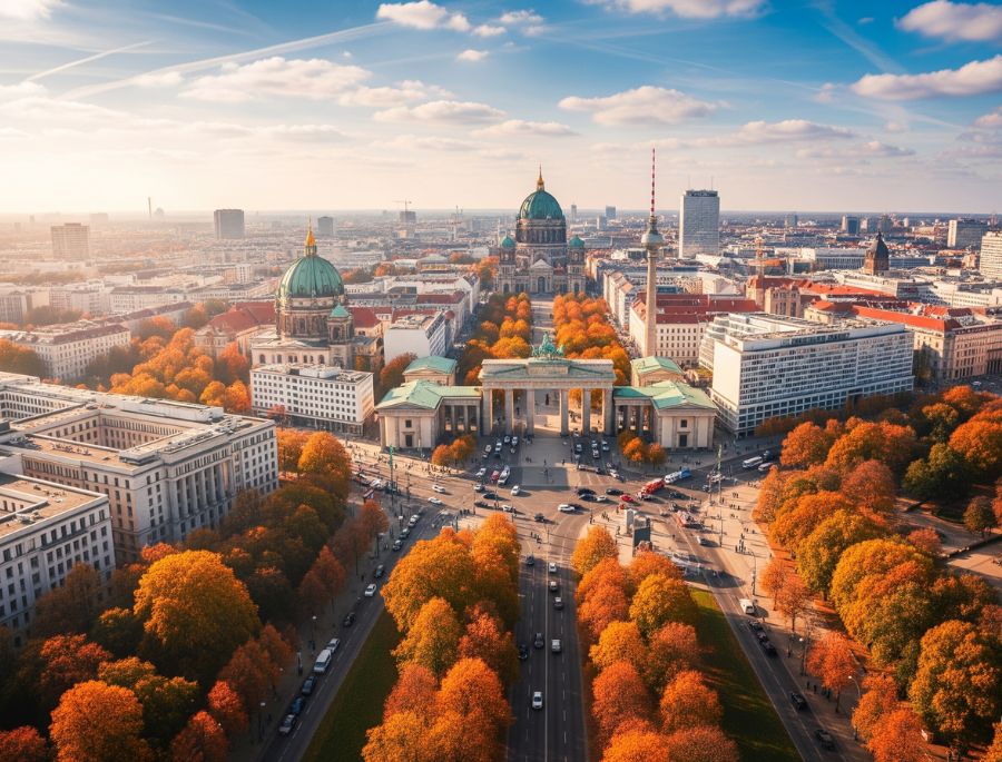 Mùa thu là thời điểm nước Đức bước vào khoảnh khắc đẹp nhất trong năm