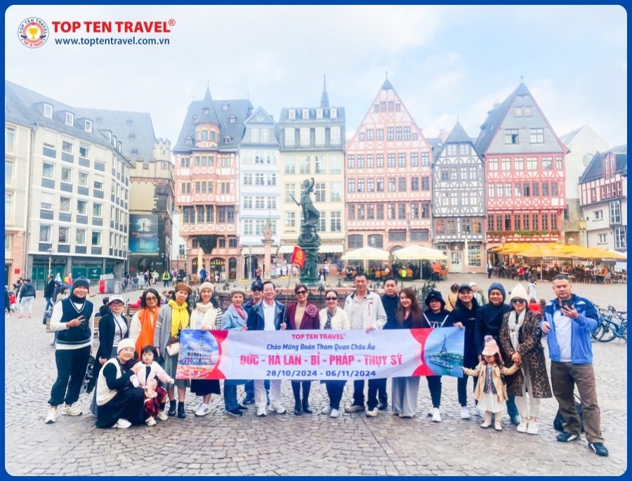 Đoàn Khách Top Ten Travel khám phá các địa điểm du lịch nổi tiếng của Đức