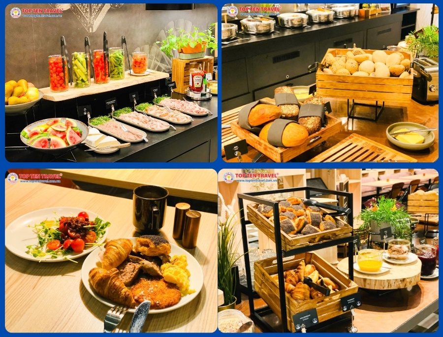 Nhà hàng Main Tower Restaurant & Lounge sở hữu nền ẩm thực vô cùng độc đáo