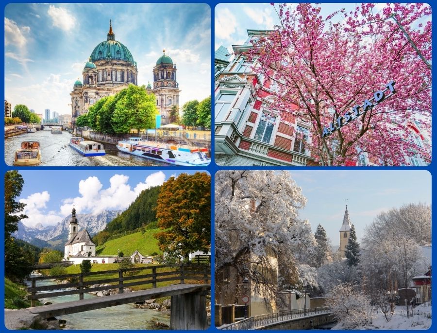 Mỗi mùa, Đức mang trong mình một nét đẹp riêng như níu chân du khách khi đến đây