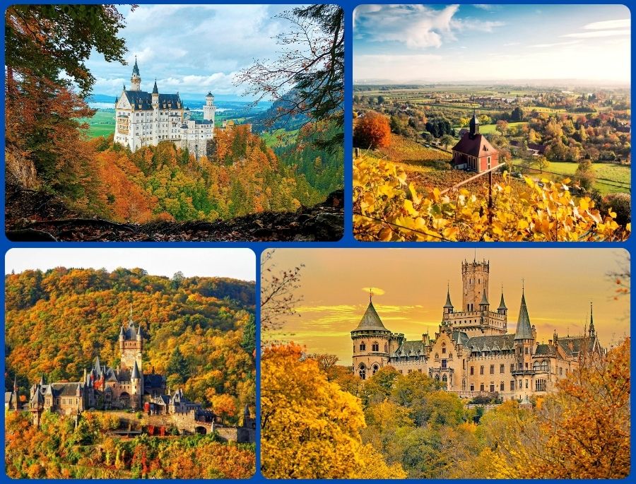 Khung cảnh rực rỡ của nước Đức mỗi khi mùa thu gõ cửa