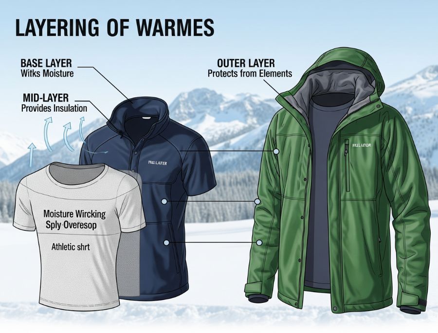 Nguyên tắc phối đồ nhiều lớp, hay còn gọi là layering