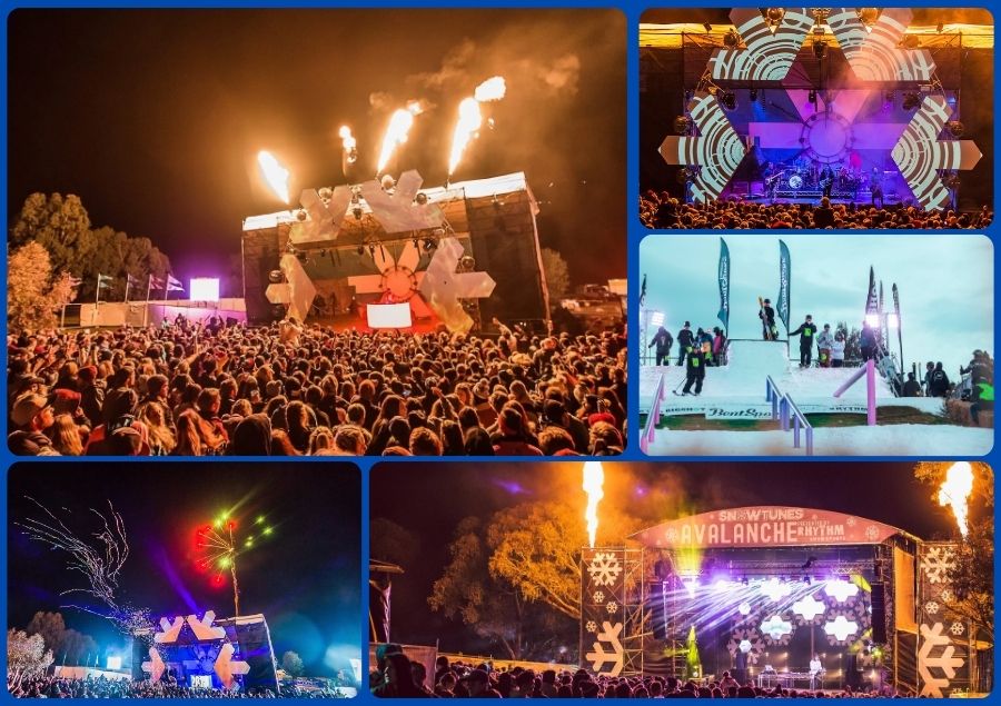 Snowtunes là một trong những lễ hội âm nhạc điện tử ngoài trời hiếm hoi tại Úc
