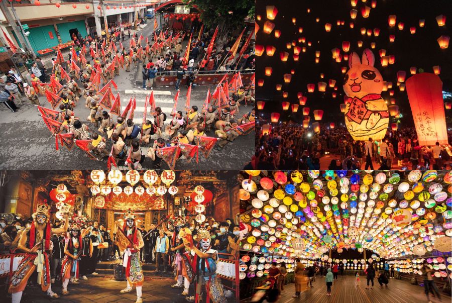Đài loan sở hữu rất nhiều các lễ hội nổi tiếng mang đậm phong cách bản địa đặc trưng
