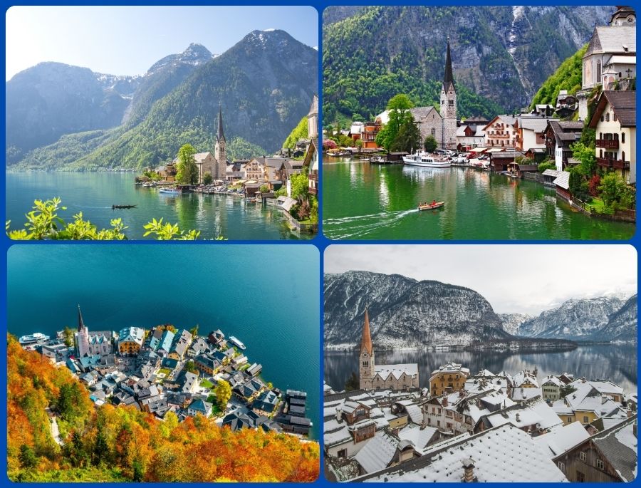 Hallstatt không ồn ào, náo nhiệt mà dịu dàng và tinh tế