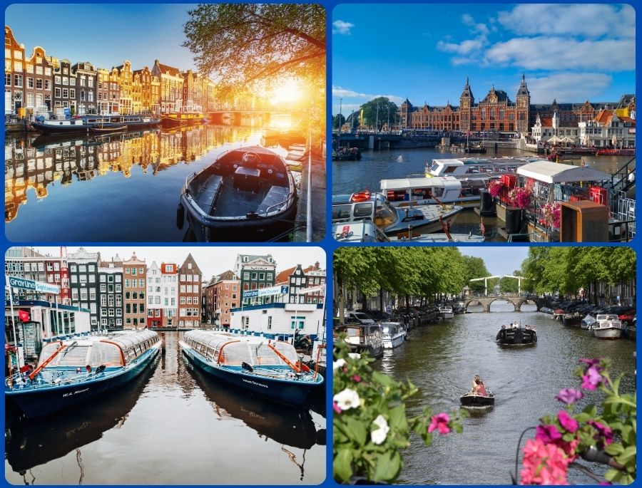 Trải nghiệm dạo thuyền trên kênh đào ngắm nhìn cảnh đẹp xung quanh