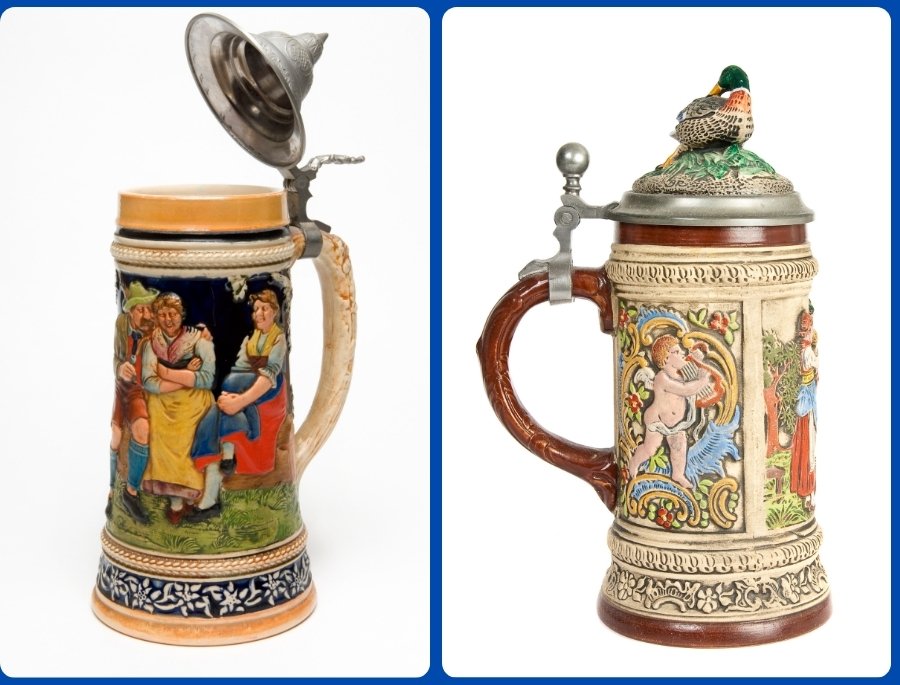 Cốc bia Stein là món quà lý tưởng cho những người yêu văn hóa Đức