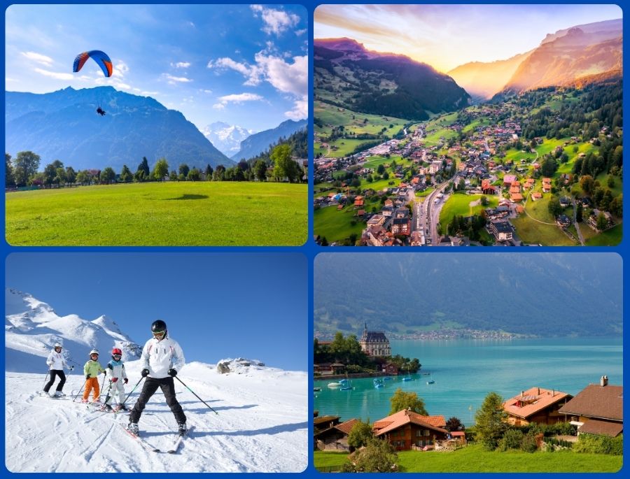 Khung cảnh đẹp như tranh vẽ tại Interlaken