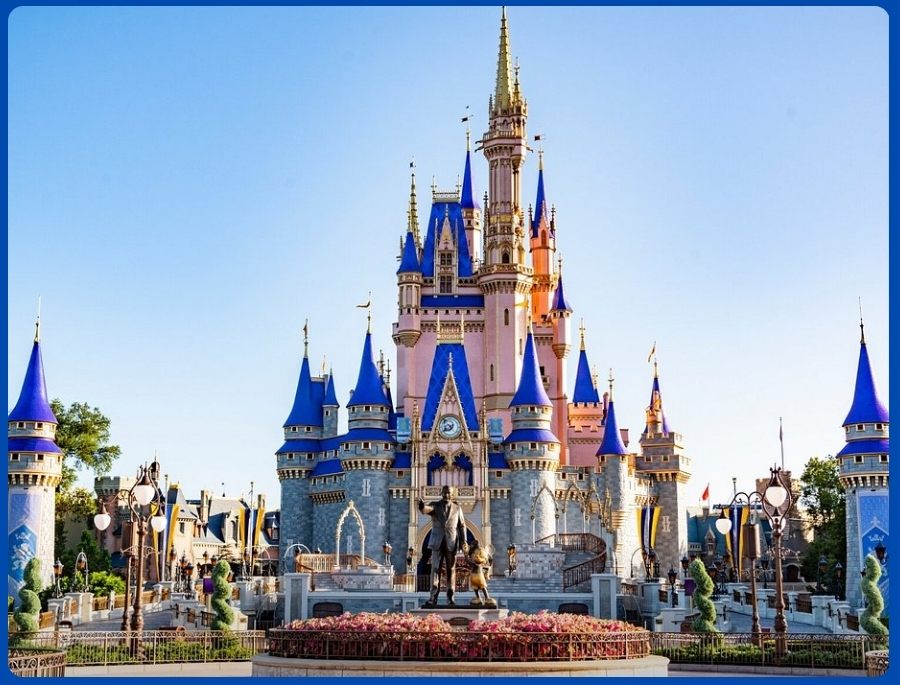 Khung cảnh cổ tích tại Walt Disney World nước Mỹ