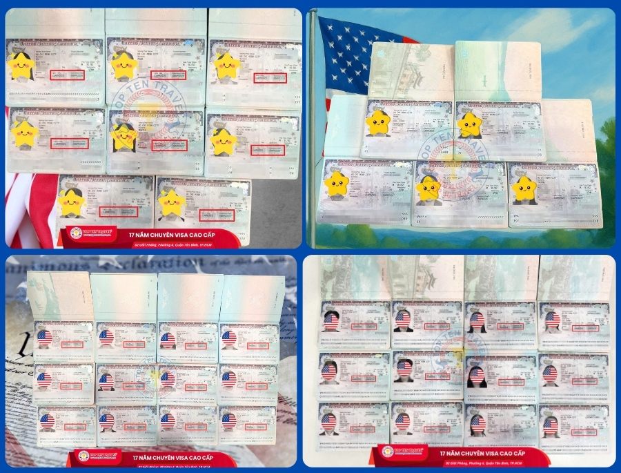 Top Ten Travel chuyên cung cấp các dịch vụ visa Mỹ với thủ tục đơn giản, thời gian xét duyệt nhanh chóng