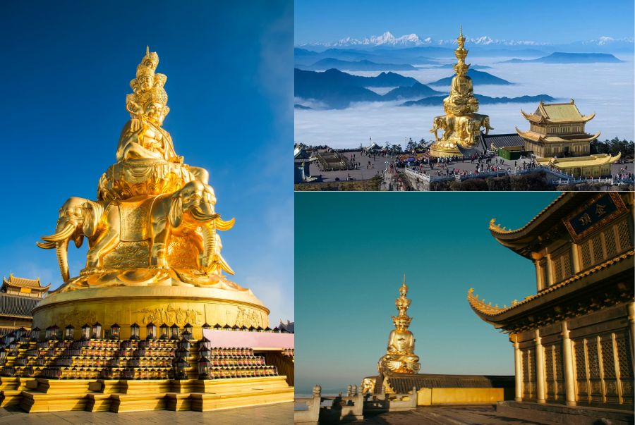 Núi Nga Mi là một trong tứ đại danh sơn Phật giáo Trung Hoa