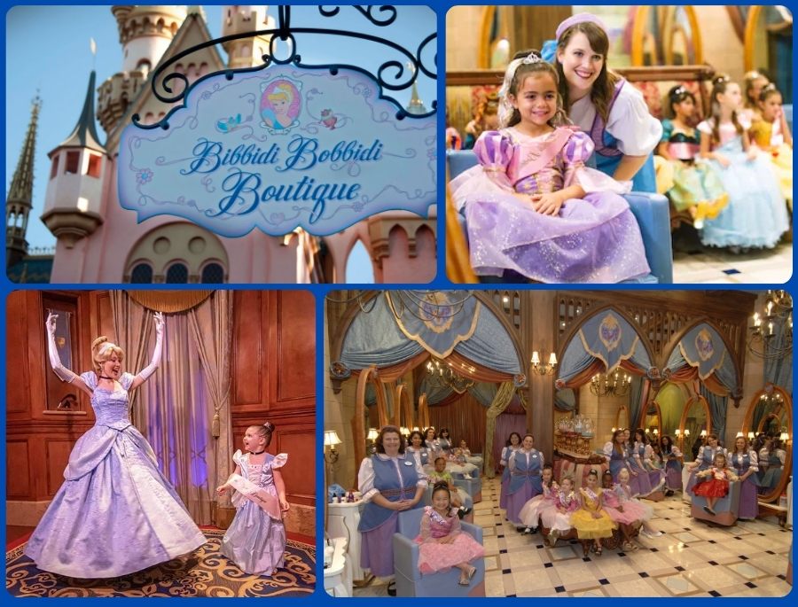Bibbidi Bobbidi Boutique là nơi các bé gái có cơ hội hóa thân thành nàng công chúa xinh đẹp trong truyện cổ tích