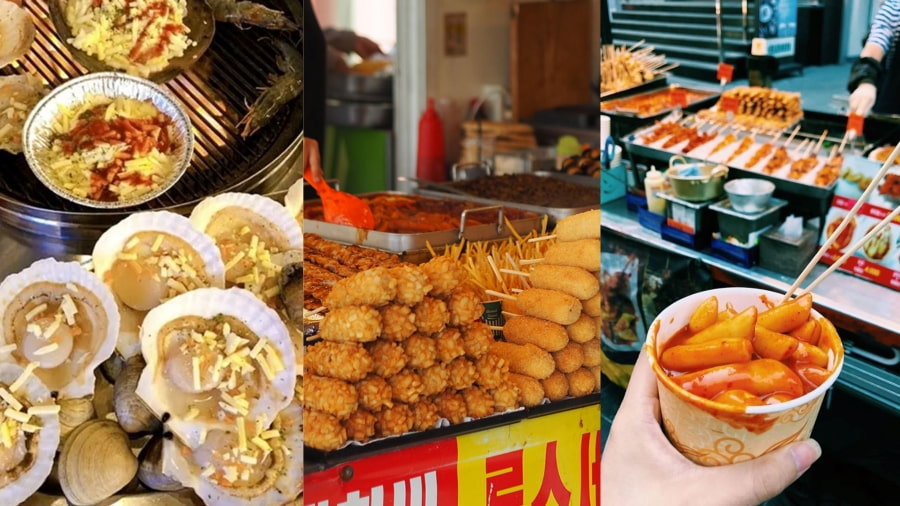 Trải nghiệm ẩm thực cũng là một điều thú vị tại Wolmi Theme Park đấy nhé!