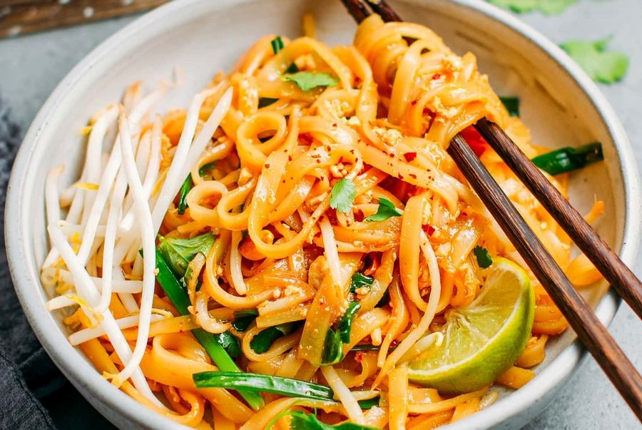 Pad Thai - món phở xào đặc trưng của Thái Lan