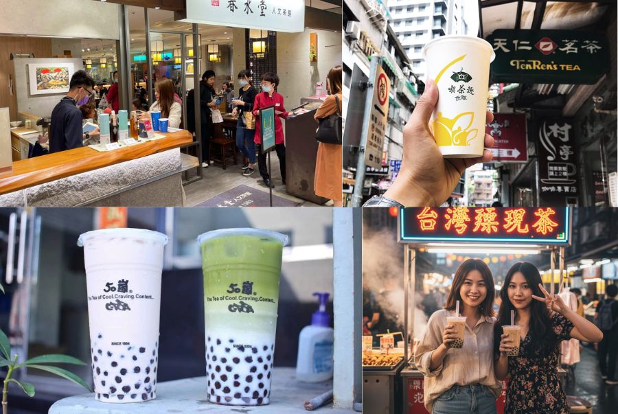 Trà sữa Đài Loan là hương vị đặc trưng xứ Đài