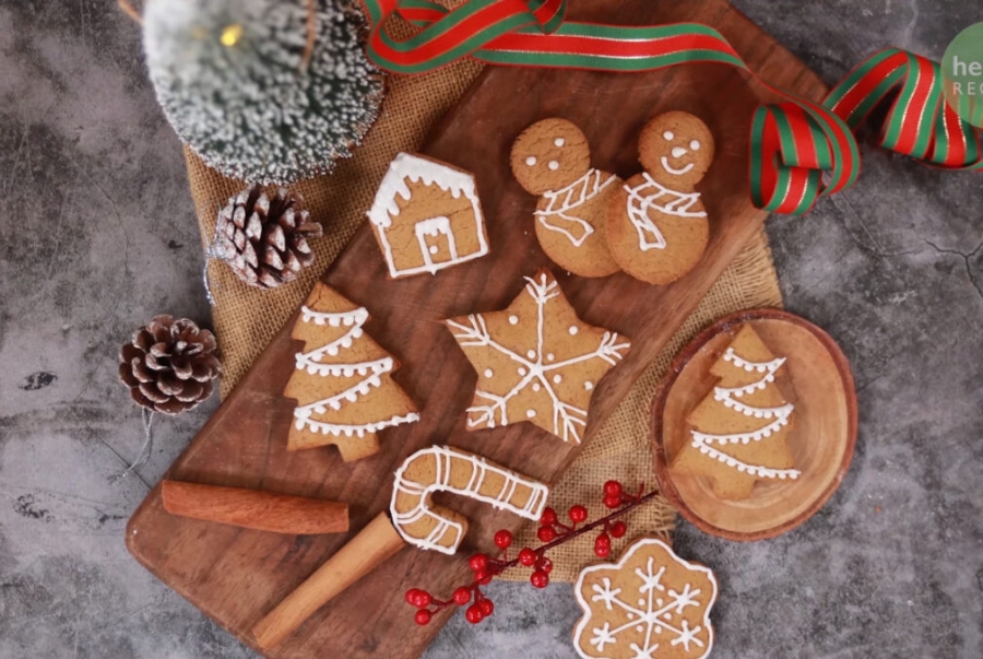 Bánh quy đủ hình thù xinh xắn luôn xuất hiện trong mỗi dịp Giáng sinh đến