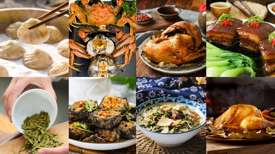 Các món ăn tại Hàng Châu thường chú trọng đến sự tươi ngon của nguyên liệu và hương vị thanh thoát, tinh tế