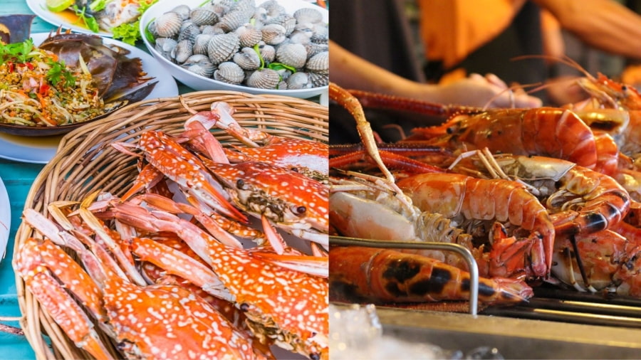 Với vị trí giáp biển, hải sản ở Pattaya luôn tươi ngon và đa dạng