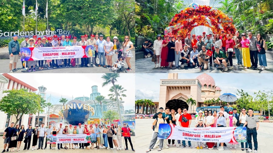  Những tour du lịch Singapore tại nhà Top Ten Travel luôn được các du khách đón nhận và yêu thích