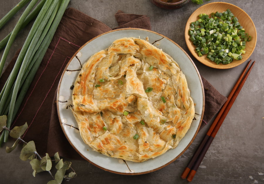 Bánh kếp hành lá là một trong những món ăn vặt được yêu thích nhất khi du lịch Cao Hùng