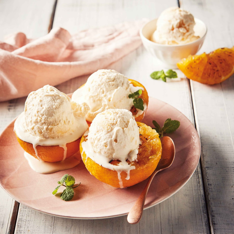 Kem quýt còn là biểu tượng của sự tươi ngon và đặc trưng của nông sản đảo