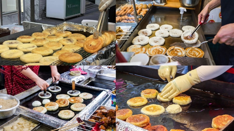 Du lịch Seoul thì không gì tuyệt vời hơn là được thưởng thức một chiếc Hotteok nóng hổi, thơm lừng