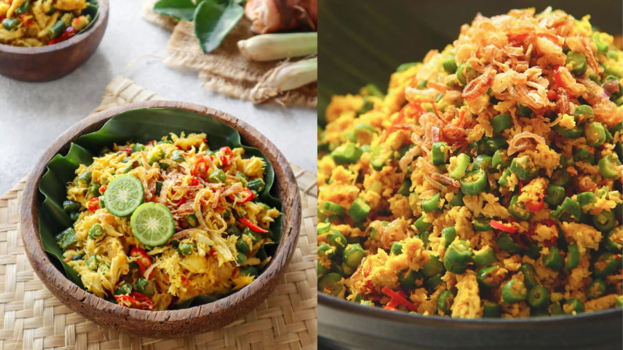 Lawar là món gỏi truyền thống của người Bali, có mặt trong hầu hết các bữa tiệc và nghi lễ quan trọng