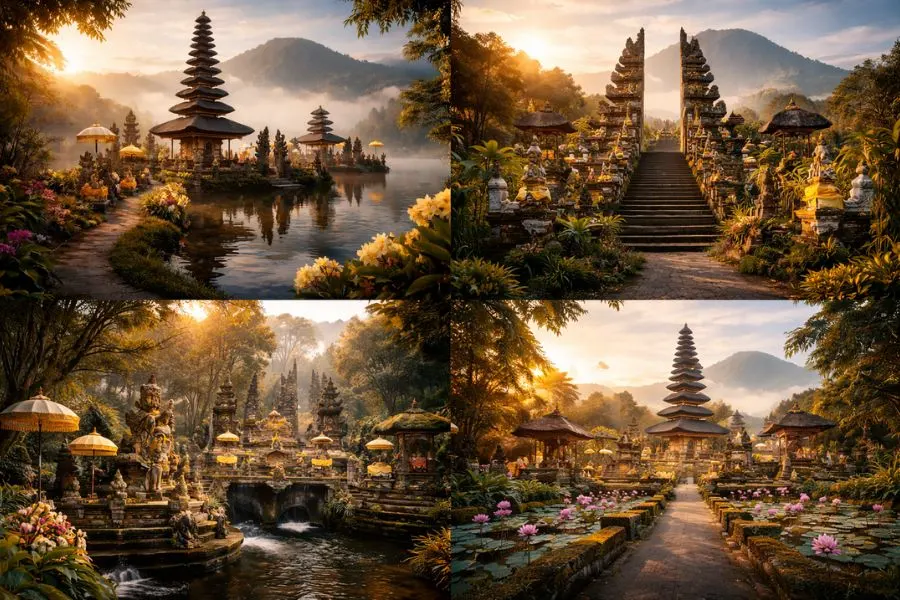 Bali được mệnh danh là Hòn đảo của các vị thần với bầu không khí linh thiêng