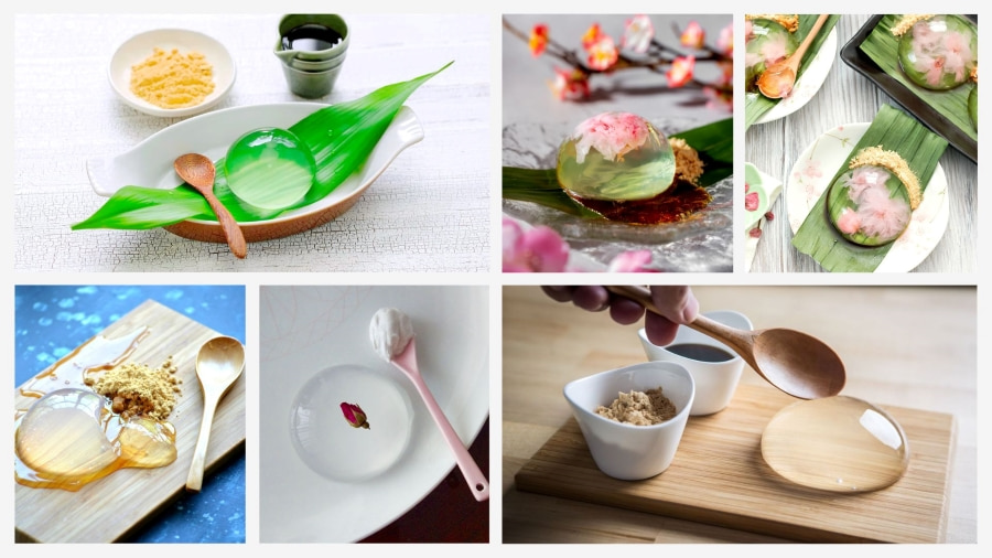 Mochi giọt nước là một món tráng miệng vừa đẹp mắt vừa thanh mát, tan chảy ngay trong miệng