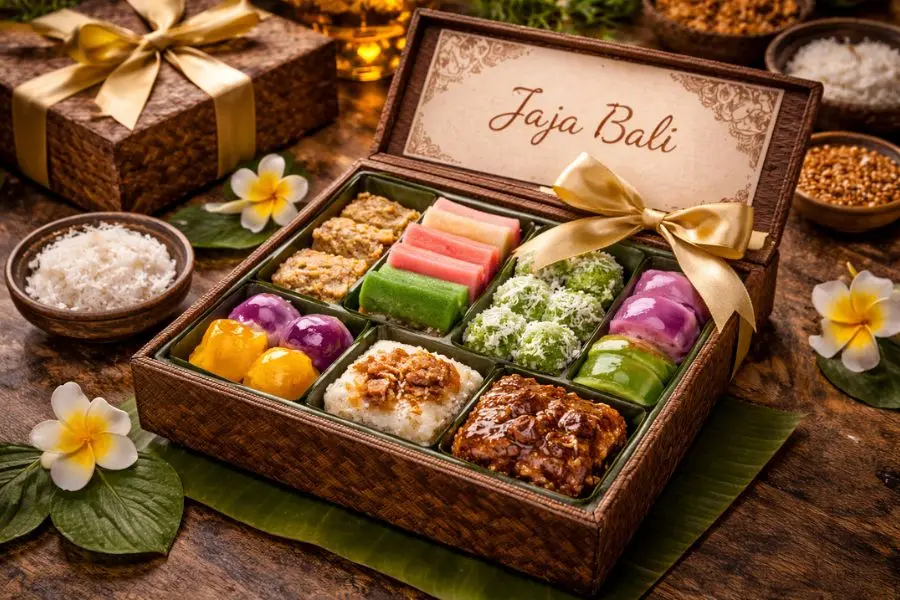 Jaja Bali là tổng hợp các loại bánh truyền thống nổi tiếng của Bali