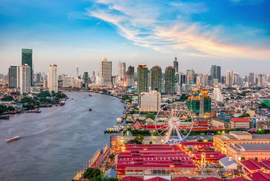 Toàn cảnh thủ đô Bangkok sôi động của Thái Lan