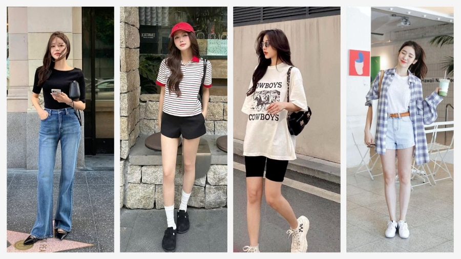 VIệc chọn trang phục du lịch hè Nhật Bản mang phong cách năng động luôn được ưu tiên hàng đầu