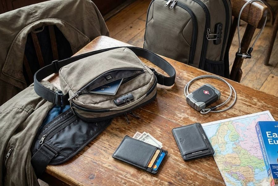 Việc bảo quản tài sản cá nhân khi đi du lịch tại một đất nước xa lạ là vô cùng cần thiết