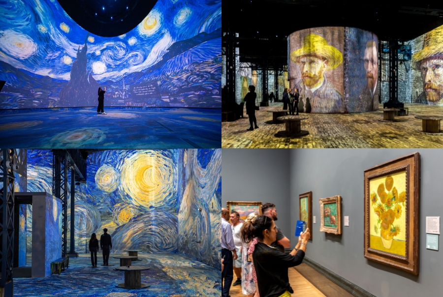 Du khách sẽ được chiêm ngưỡng hàng trăm bức tranh tuyệt đẹp với không gian lộng lẫy