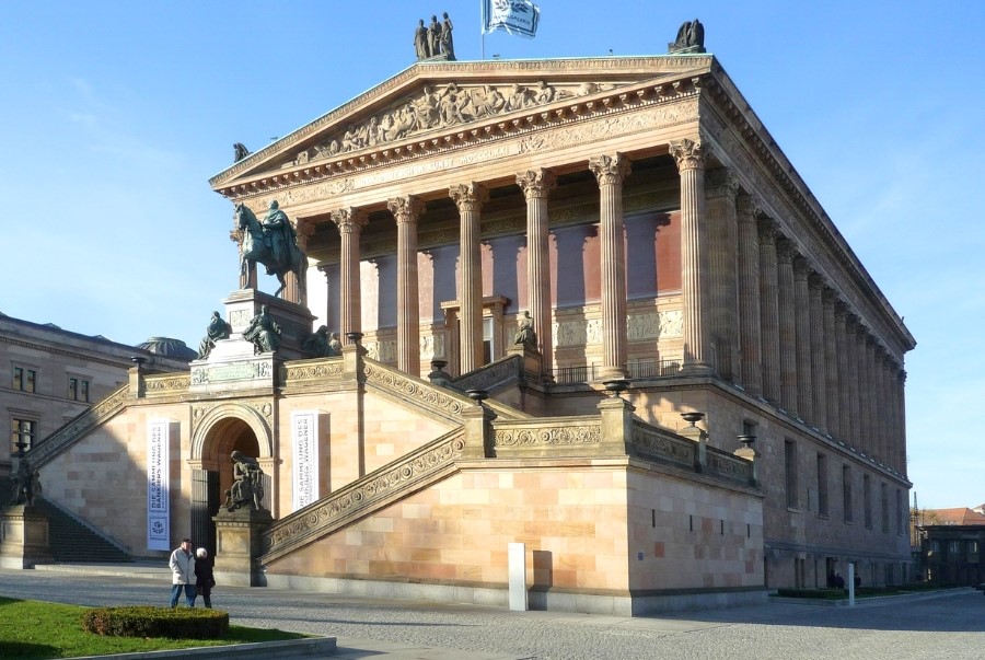 Alte Nationalgalerie được xây dựng theo kiến trúc cổ điển độc đáo