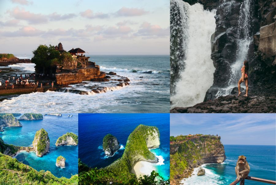Bali sở hữu rất nhiều các địa điểm du lịch hấp dẫn